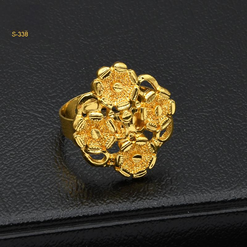Middle Eastern Style Gold Jewelry for Women | Wedding and Festival Jewelry Set | Necklace, Earrings, Ring, Bracelet|s-338