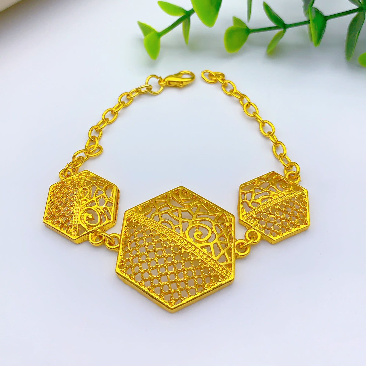Elegant Jewelry Set | Saudi/Dubai Style Design | Recommended for Women|s-881