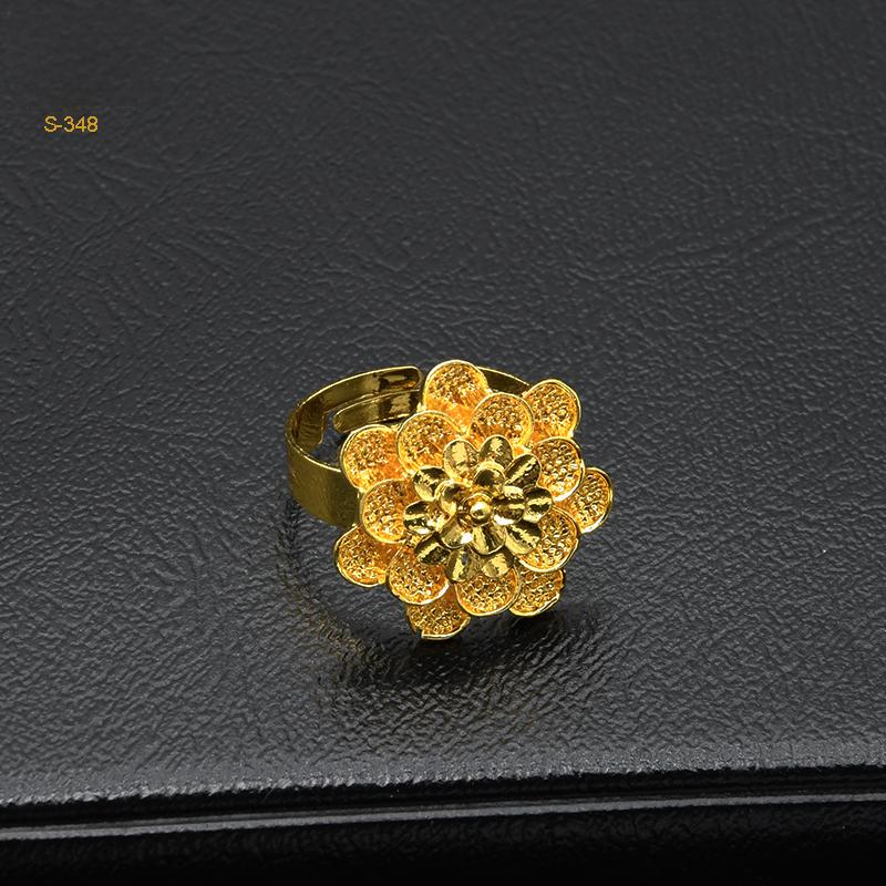 High-End Custom Gold Jewelry Set | Designed for Middle Eastern Market | Wedding/Festival Use|s-348