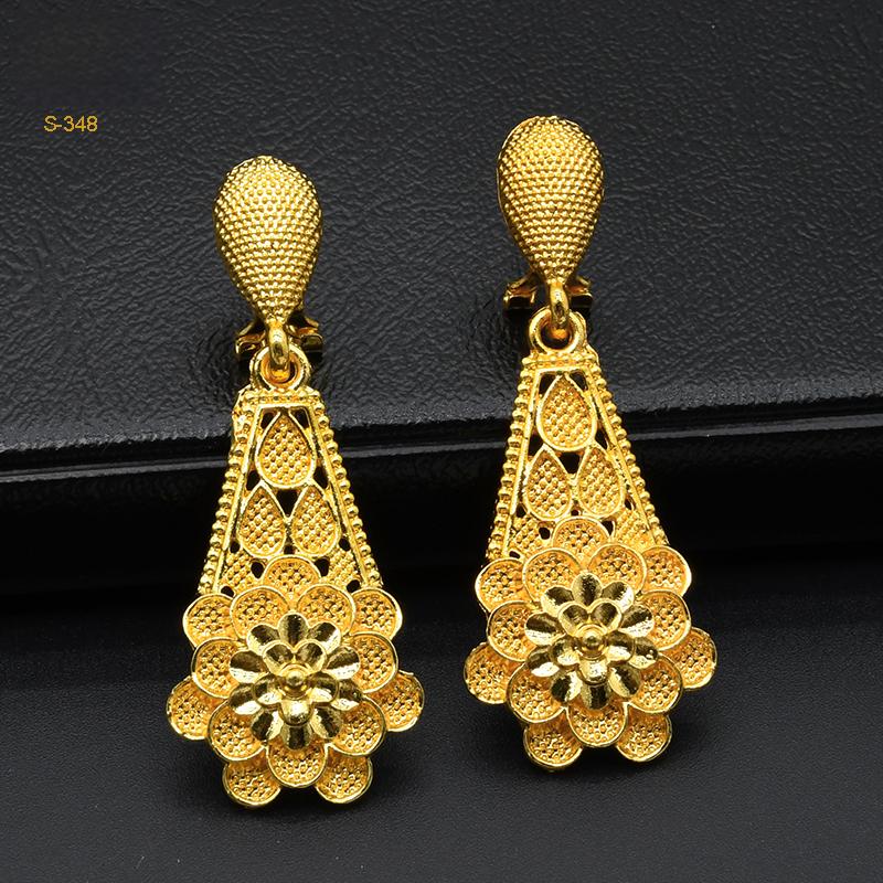 High-End Custom Gold Jewelry Set | Designed for Middle Eastern Market | Wedding/Festival Use|s-348
