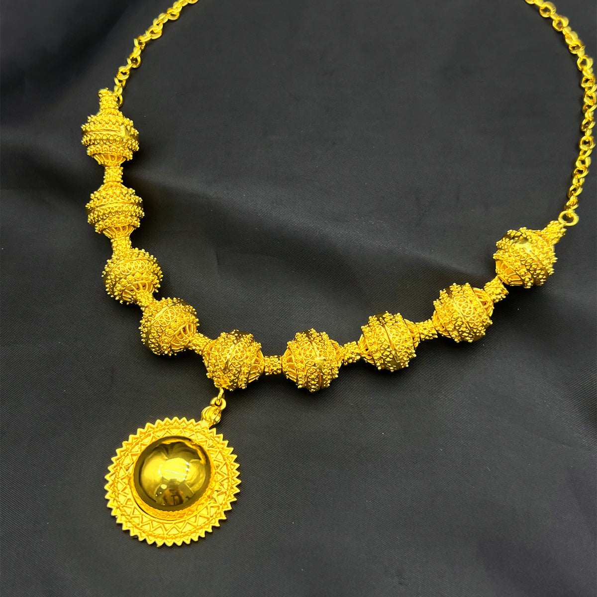 Essential Bridal Jewelry for Middle Eastern Weddings | Ethnic Set with Headpiece|s-765