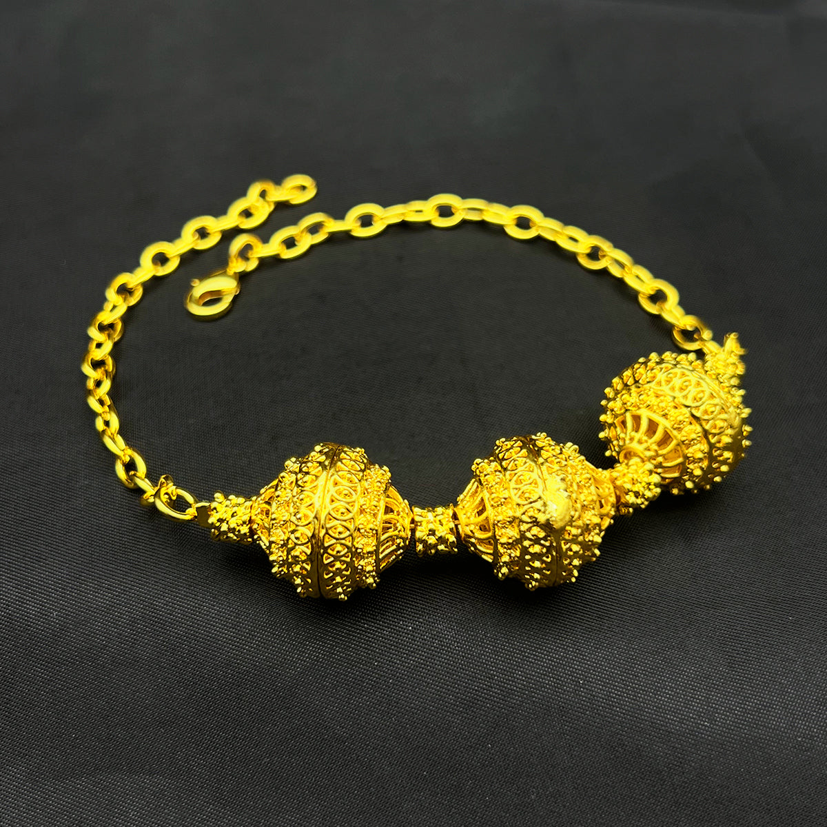 Essential Bridal Jewelry for Middle Eastern Weddings | Ethnic Set with Headpiece|s-765