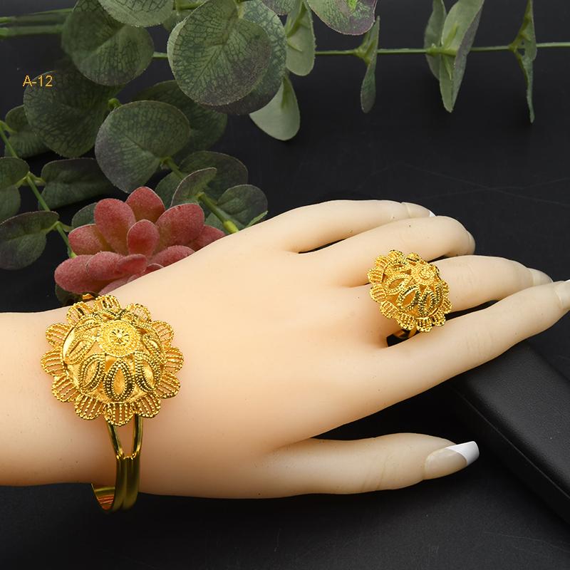 Arabic Style Jewelry Set | Ideal for Weddings and Celebrations|a-12