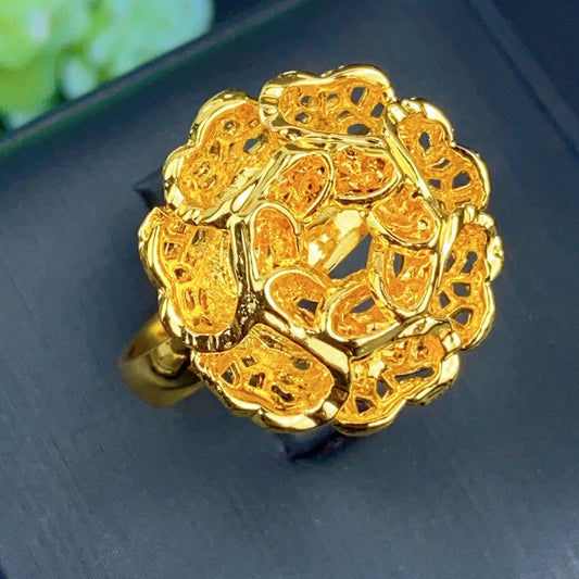 Arabic Women’s Jewelry | Traditional Gold Style | Wedding and Banquet Wear｜f-93